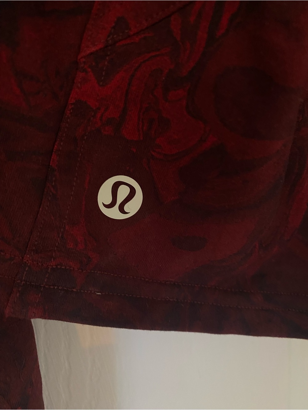 Lululemon Team Canada Olympics All Yours Cropped Hoodie - Red Marble - Picture 5 of 15